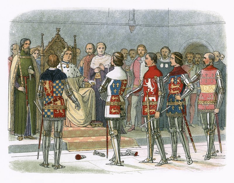 Arundel, Gloucester, Nottingham, Derby ja Warwick ennen kuningas Richard II:ta tekijältä James William Edmund Doyle