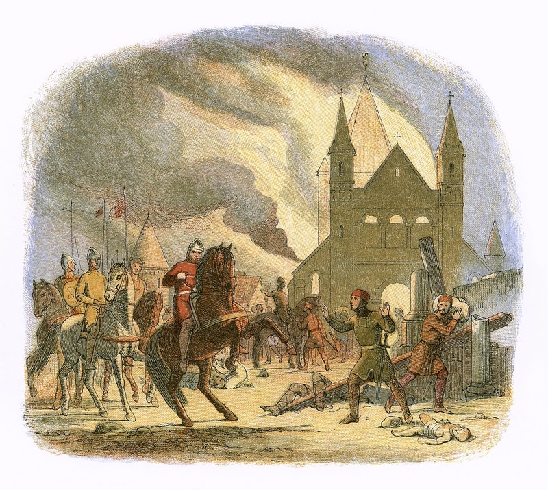 William I sai kohtalokkaan vamman Mantesissa tekijältä James William Edmund Doyle