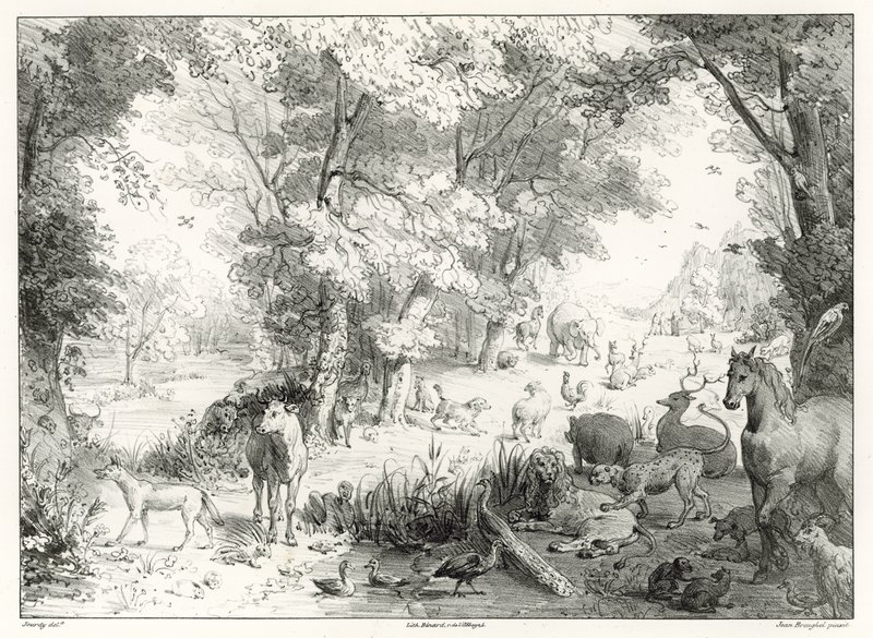 Maa: maanpäällinen paratiisi tekijältä Jan the Elder Brueghel