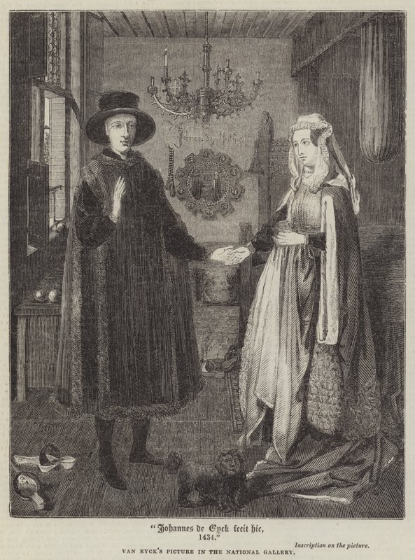 John de Eyck teki sen täällä, 1434 tekijältä Jan van Eyck