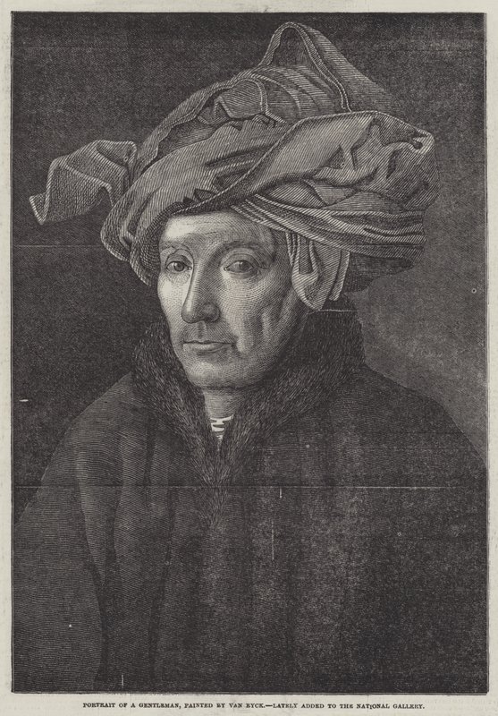 Gentlemanin muotokuva tekijältä Jan van Eyck