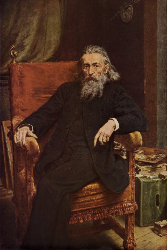 Puolalaisen taidemaalari Jan Matejkon omakuva, 1892 tekijältä Jan Alojzy Matejko
