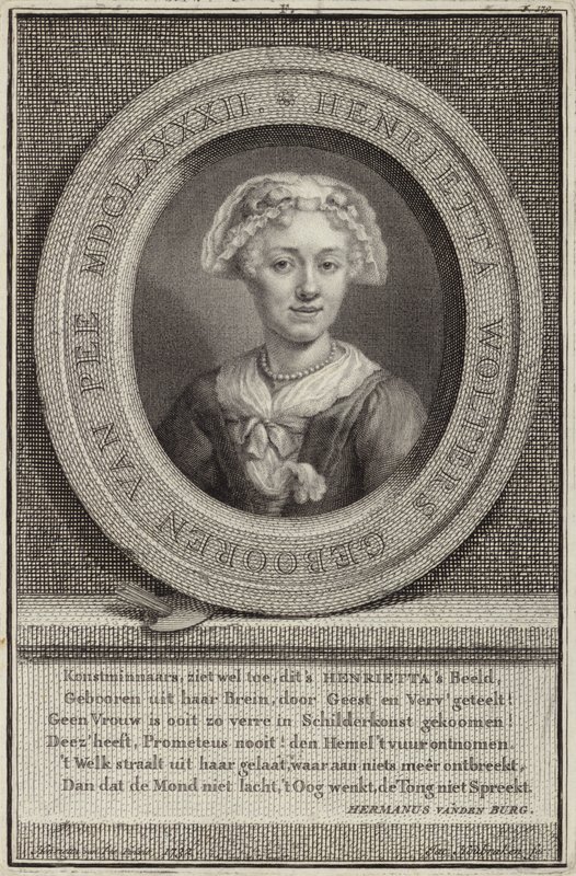 Muotokuva OP Henrietta von Bee tekijältä Jan Maurits Quinckhardt