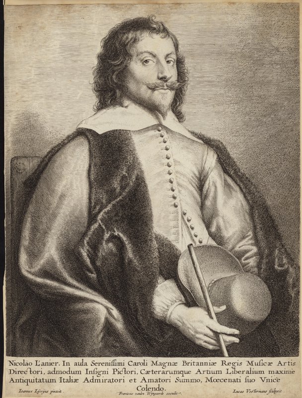 Nicholas Lanierin muotokuva tekijältä Jan the Elder Lievens