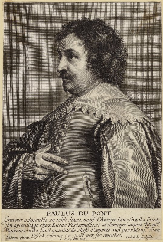 Paulus Du Pontin muotokuva tekijältä Jan the Elder Lievens