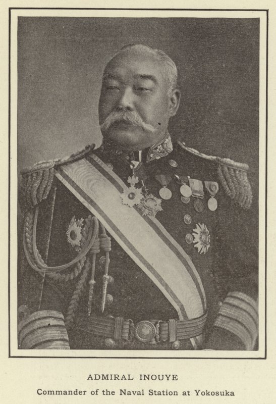 Amiraali Inouye, Yokosukan laivastoaseman komentaja tekijältä Japanese Photographer