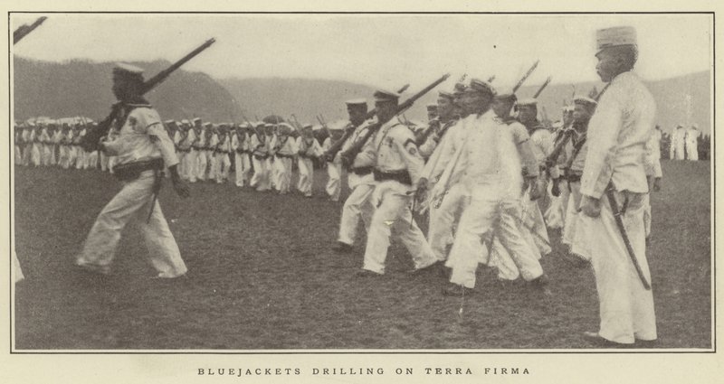 Bluejackets-poraus Terra Firmalla tekijältä Japanese Photographer