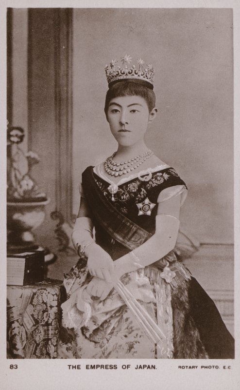 Keisarinna Shoken, Japanin keisari Meijin vaimo (m/v kuva) tekijältä Japanese Photographer