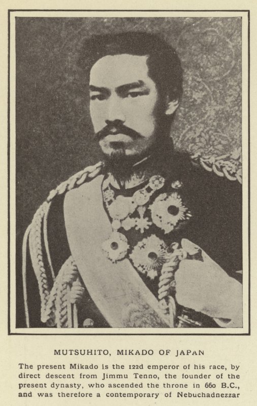 Mutsuhito, Mikado of Japan tekijältä Japanese Photographer