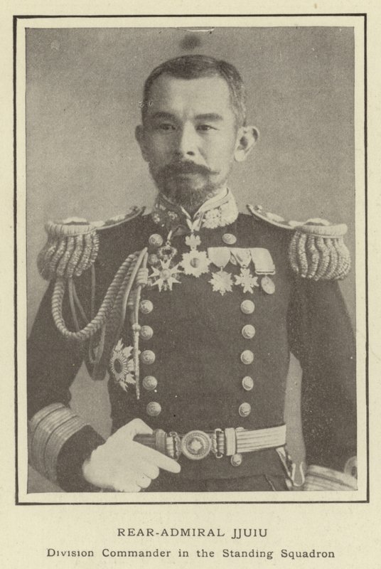 Kontra-amiraali Jjuiu, seisovalentueen divisioonan komentaja tekijältä Japanese Photographer