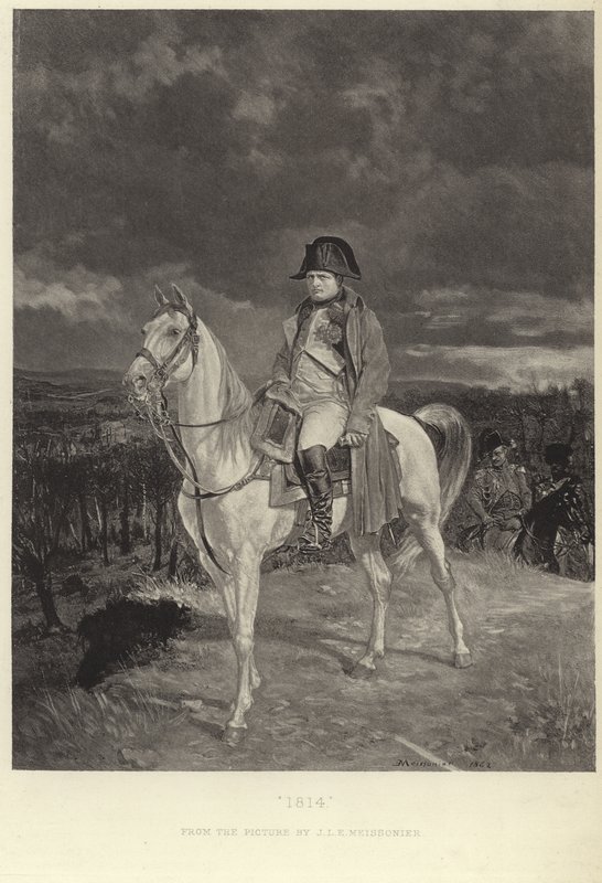 Napoleon Bonaparten muotokuva tekijältä Jean Louis Ernest Meissonier