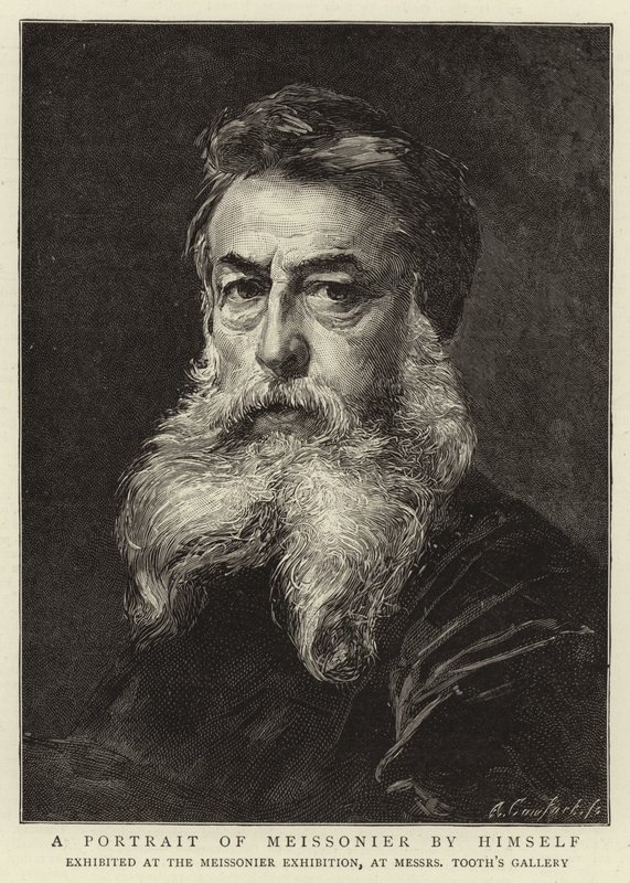 Meissonierin muotokuva itse tekijältä Jean Louis Ernest Meissonier
