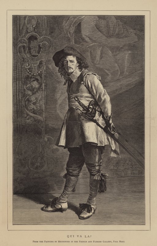 Kuka siellä tekijältä Jean Louis Ernest Meissonier