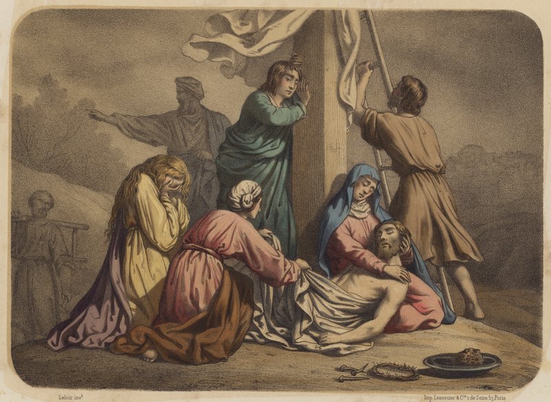 Laskeutuminen ristiltä tekijältä Jean Baptiste Auguste Leloir