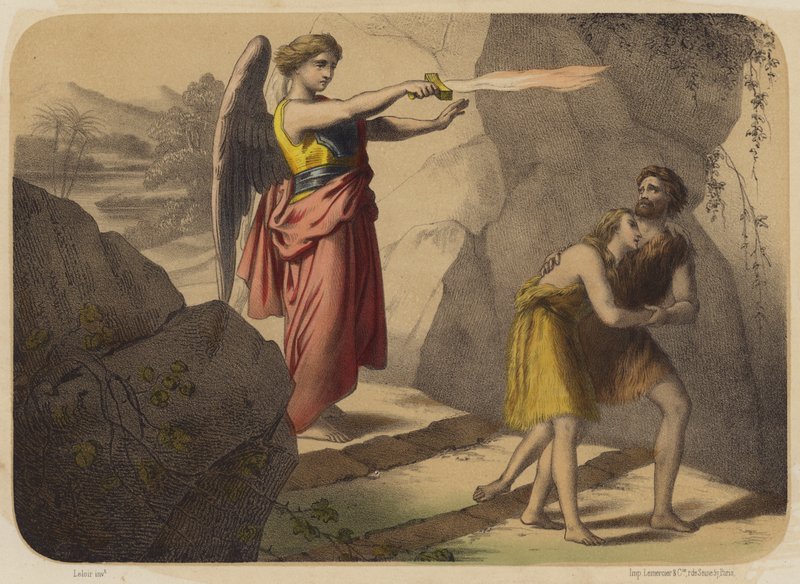 kadotettu paratiisi tekijältä Jean Baptiste Auguste Leloir