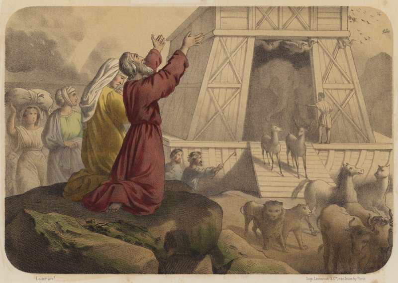 Lähdetään LArchesta tekijältä Jean Baptiste Auguste Leloir