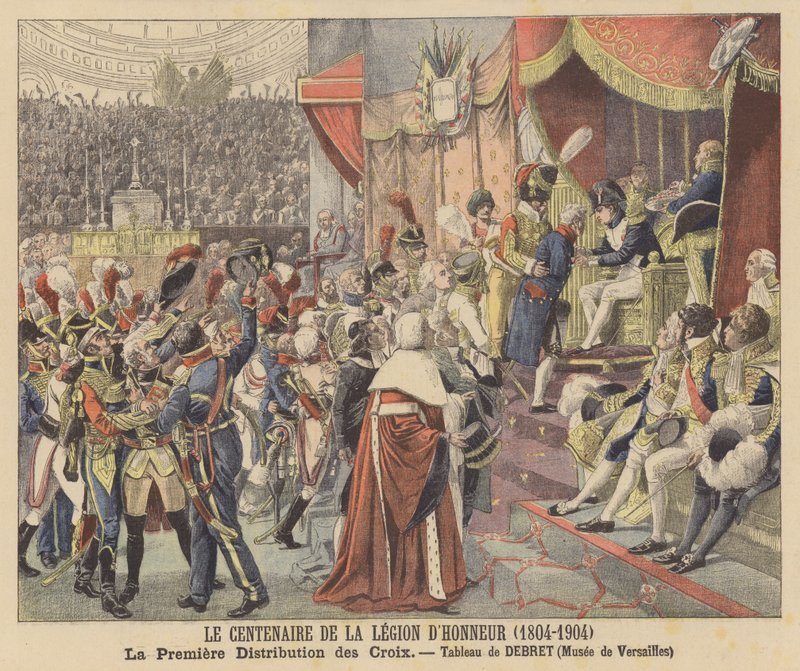 Legion dhonneurin satavuotisjuhla (1804-1904) tekijältä Jean Baptiste Debret