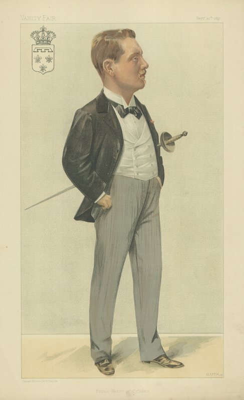 Orléansin prinssi Henrik tekijältä Jean Baptiste Guth