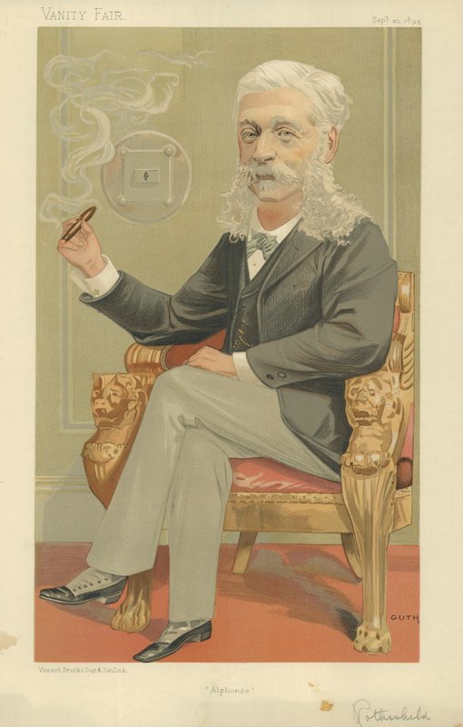 Paroni Alphonse de Rothschild tekijältä Jean Baptiste Guth