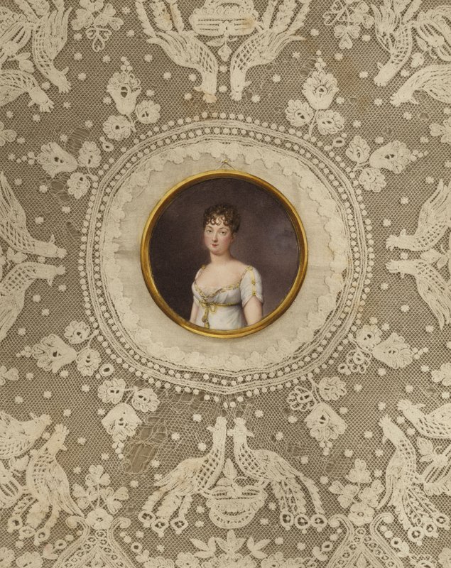 Prinsessa Pauline Schwarzenbergin muotokuva tekijältä Jean Baptiste Jacques Augustin