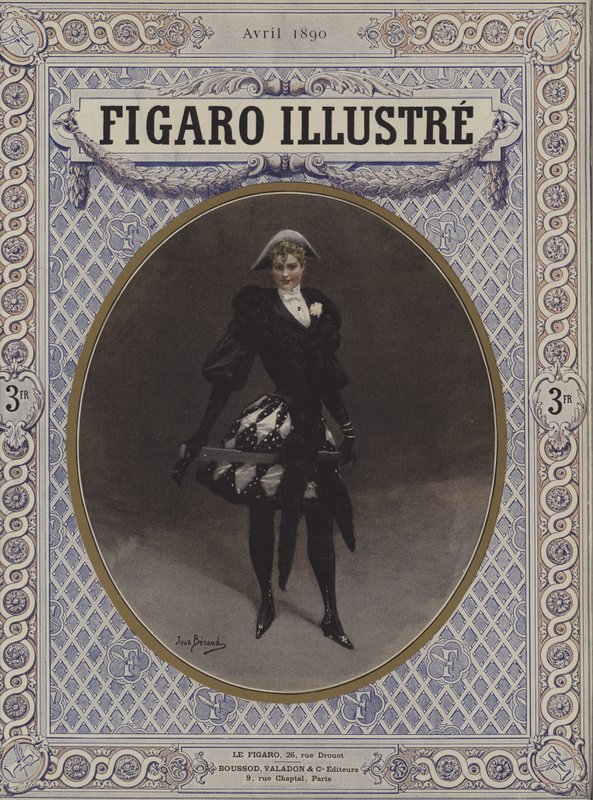 Arlequine Fin de Siecle tekijältä Jean Beraud