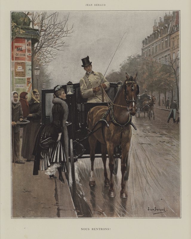 Nous Rentrons! tekijältä Jean Beraud