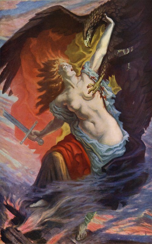 Belgia Indomitable (värilitraus) tekijältä Jean Delville