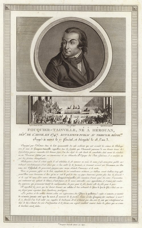 Antoine Quentin Fouquier de Tinvillen muotokuva tekijältä Jean Duplessi Bertaux