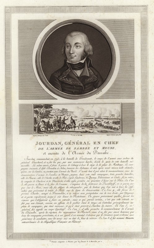 Muotokuva Jean-Baptiste Jourdanista, Comte Jourdanista tekijältä Jean Duplessi Bertaux