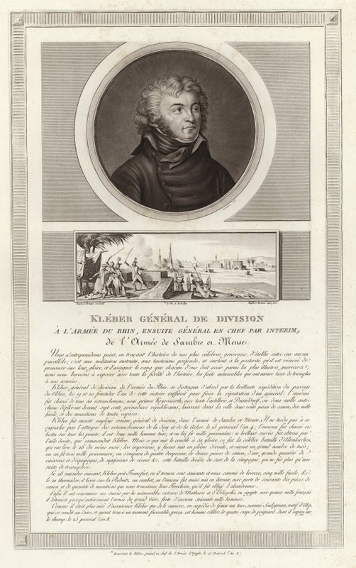Jean Baptiste Kleberin muotokuva tekijältä Jean Duplessi Bertaux