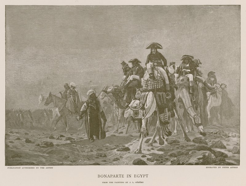 Bonaparte Egyptissä tekijältä Jean Leon Gerome