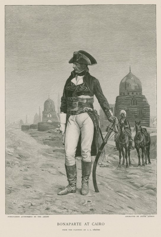 Napoleon Kairossa tekijältä Jean Leon Gerome
