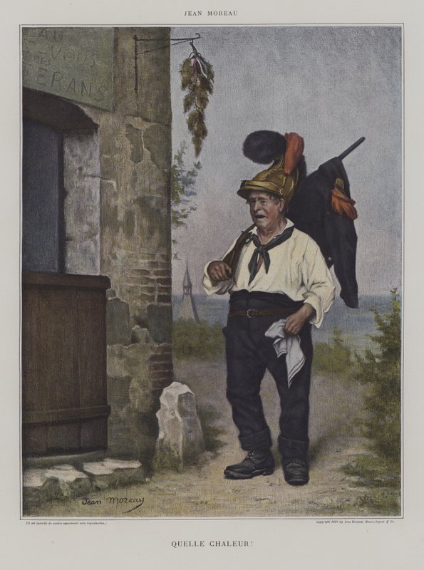 Mikä lämpö (väri litho) tekijältä Jean Michel the Younger (after) Moreau