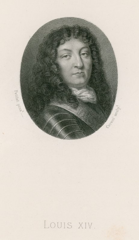 Kuningas Ludvig XIV tekijältä Jean the Elder Petitot