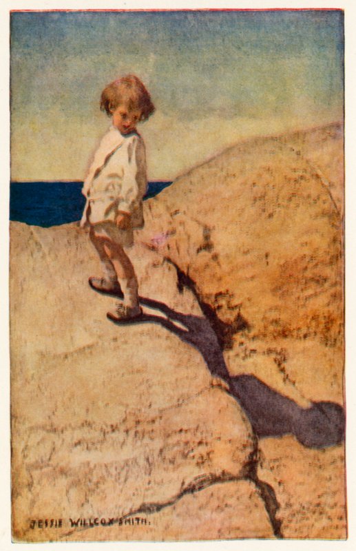 Varjoni (väri litho) tekijältä Jessie Willcox Smith