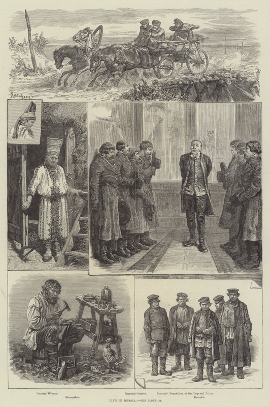 Elämä Venäjällä tekijältä Johann Nepomuk Schonberg