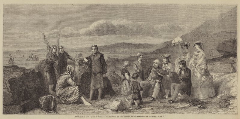 Boulogne, 1857 tekijältä John Absolon