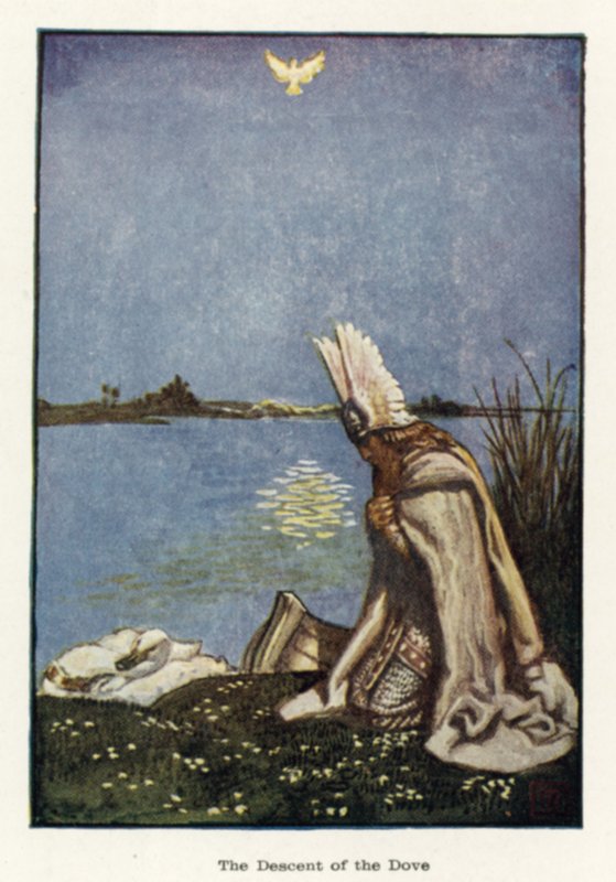 Kyyhkysen laskeutuminen tekijältä John Byam Liston Shaw