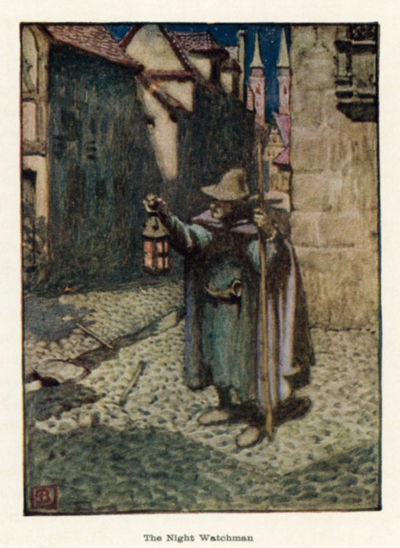 Yövartija tekijältä John Byam Liston Shaw
