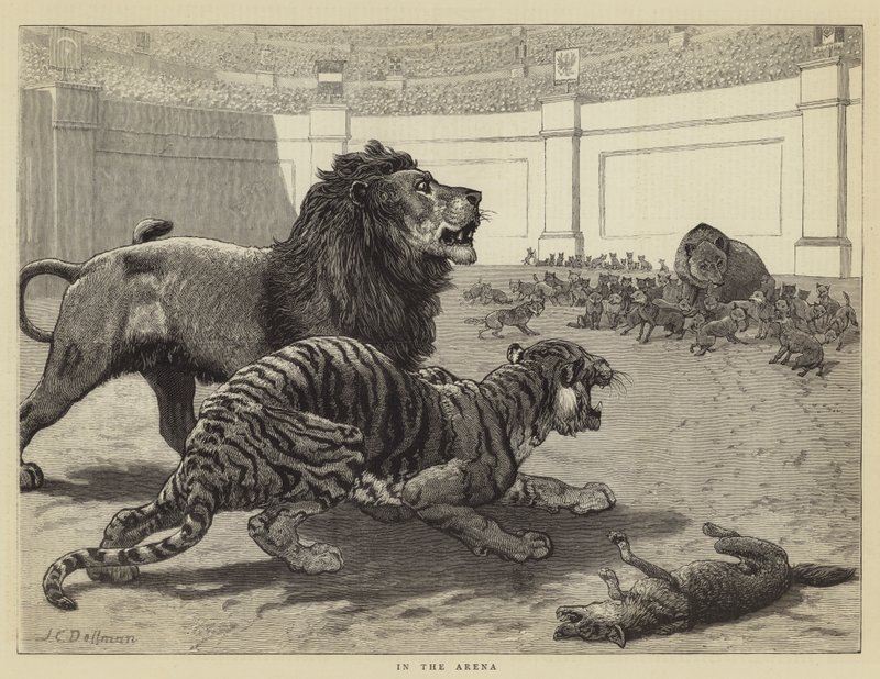 Areenalla tekijältä John Charles Dollman