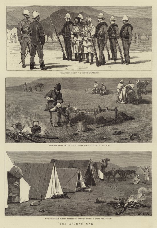 Afganistanin sota tekijältä John Charles Dollman