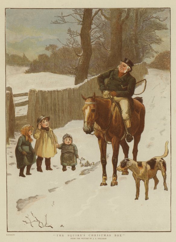 Squiren joululaatikko tekijältä John Charles Dollman