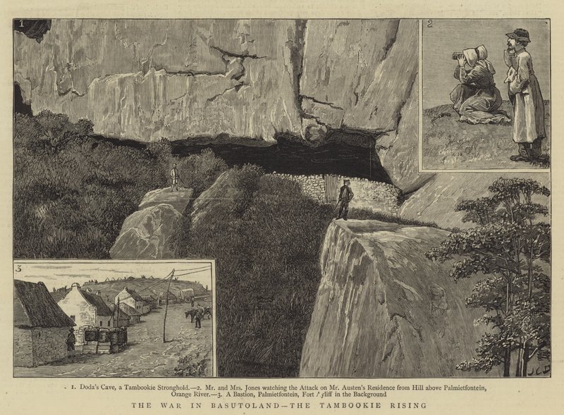 Sota Basutolandissa, Tambookie Rising tekijältä John Charles Dollman