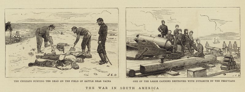 Sota Etelä-Amerikassa tekijältä John Charles Dollman