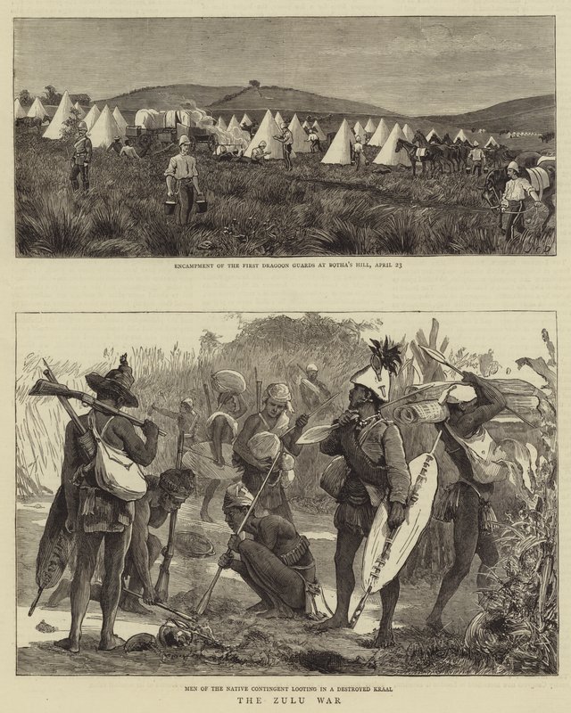 Zulun sota tekijältä John Charles Dollman