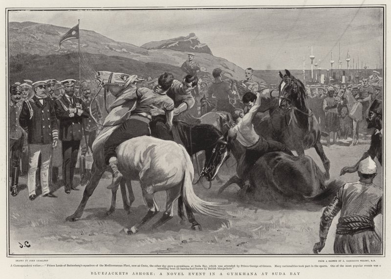 Blue Jackets Ashore, uusi tapahtuma Gymkhanassa Souda Bayssa tekijältä John Charlton