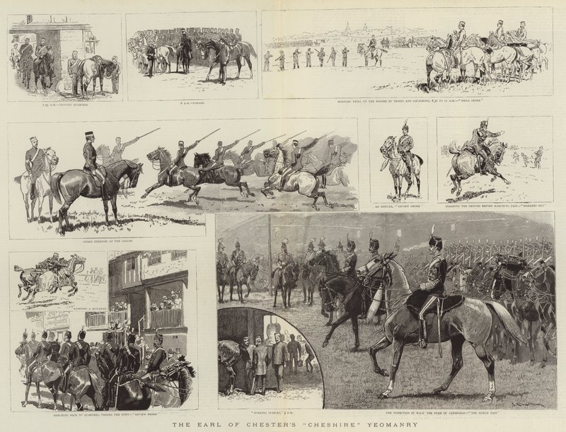 Earl of Chesterin Cheshire Yeomanry tekijältä John Charlton