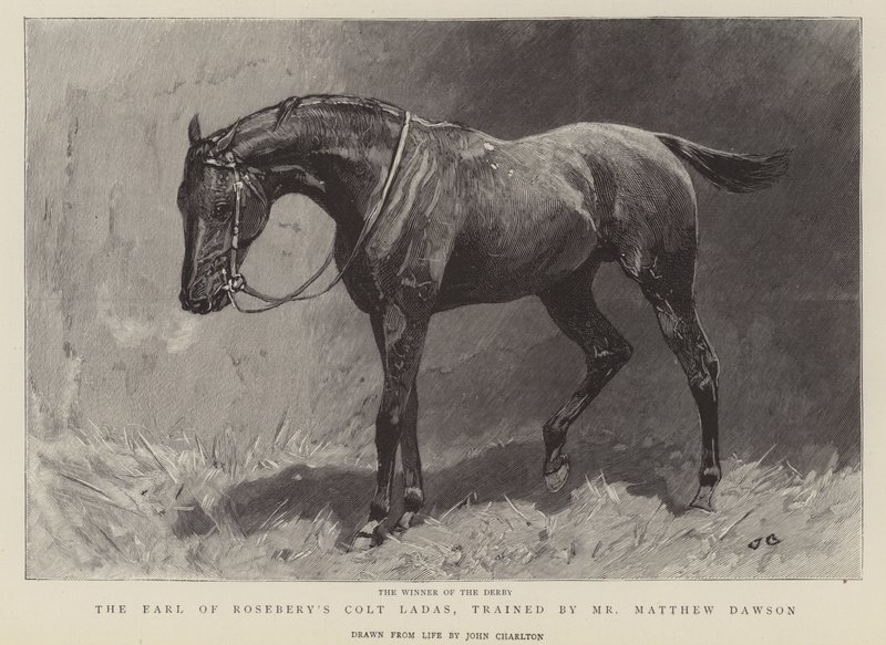 Derbyn voittaja, Matthew Dawsonin valmentama The Earl of Rosebery