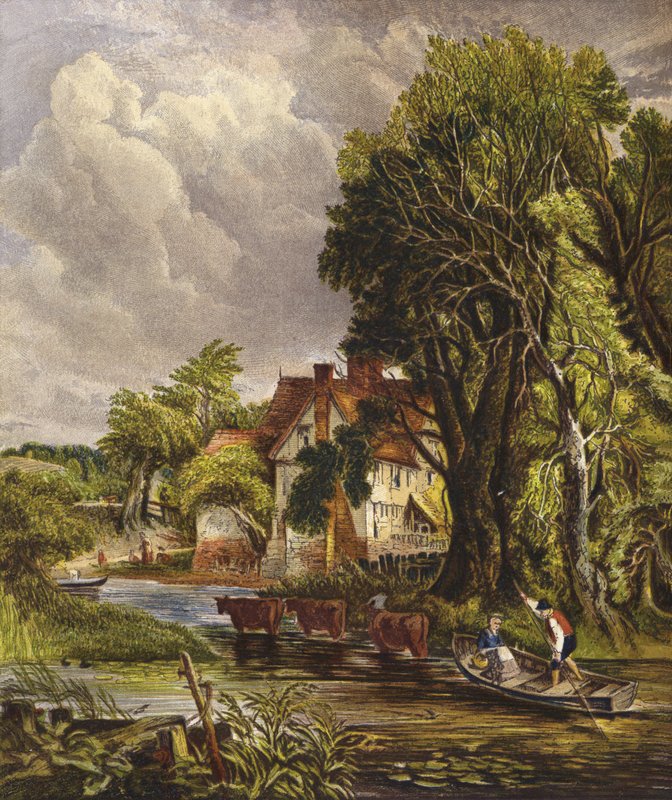 Valley Farm tekijältä John Constable