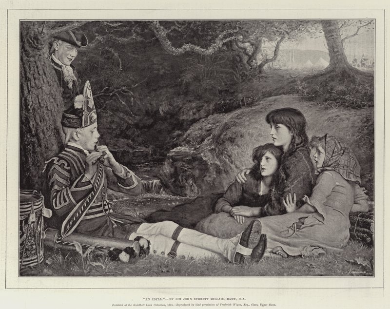 Idylli tekijältä John Everett Millais